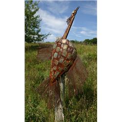 Victor Delfin, #1 Bird, Hand-Welded Sculpture