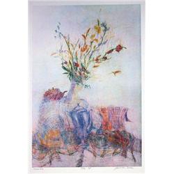 Juan Gomez Quiroz, Bodegon, Lithograph