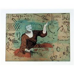Saint Clair Cemin, Etching