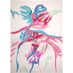 Marisol Escobar, Meeting of the Universe, Lithograph
