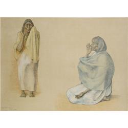 Francisco Zuniga, El Señal, Lithograph