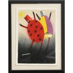 Teodulo Romulo, Catarinas, Mixografia 