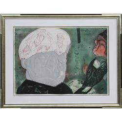 Jose Luis Cuevas, MacBeth, Lithograph