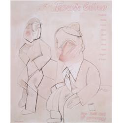 Jose Luis Cuevas, Tasende Gallery, Poster