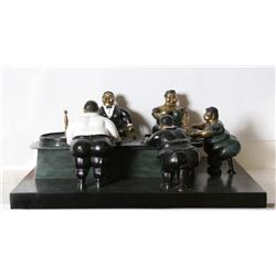 Bruno Luna, Roulette, Bronze Sculpture