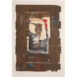 Rafael Cauduro, Las Tablas de la Ley, Aquatint Etching