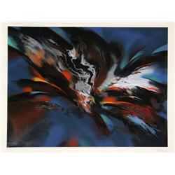 Leonardo Nierman, Espuma de Mar, Serigraph 