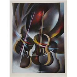 Leonardo Nierman, Sonata, Serigraph 