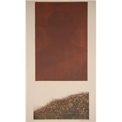 Liliana Porter, Gandhi III, Intaglio Etching