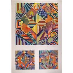 Perez Melero, American Eagle, Silkscreen