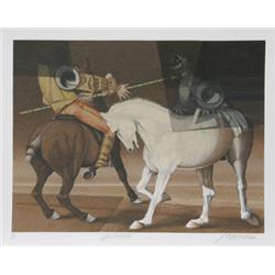 David Manzur, La Batalla, Silkscreen