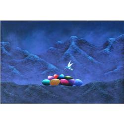 Gonzalo Endara Crow, Hummingbird, Painting