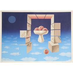 Mario Carreno, Surrealist Serigraph