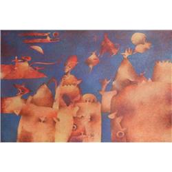 Alberto Flores, Noche del Sur, Painting