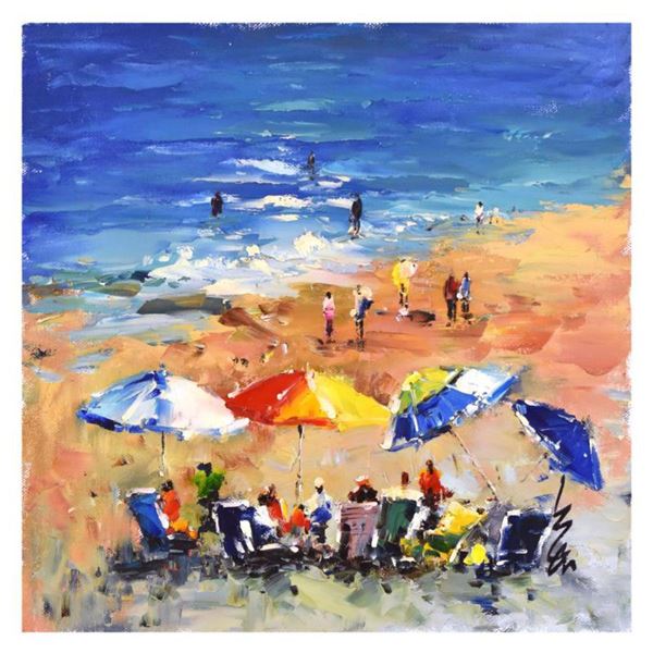 Inam, Original Oil Painting on Canvas (30" x 31"), Hand Signed with Letter of Authenticity.