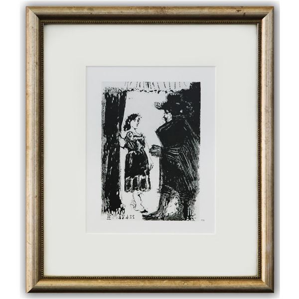 After Pablo Picasso- Offset Lithograph "From The 347 Series"