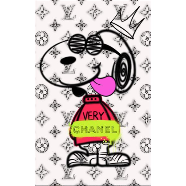 Procanela- Mixed Media on Canvas "Untitled"