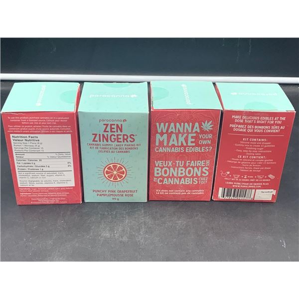 Zen Zingers Cannabis Gummy Candy Making Kits (4 x 99g)