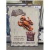 Image 1 : 18in x 13in Gourmet Lobster Art Decor