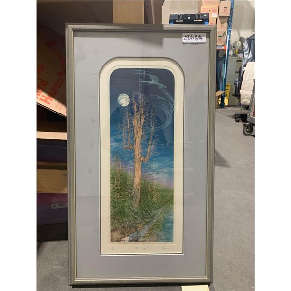 29in x 16.75in The Snag, Charles 92' Art Work