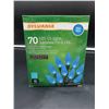 Image 1 : Sylvania 70 LED C6 Lights-Blue Indoor Outdoor Lights