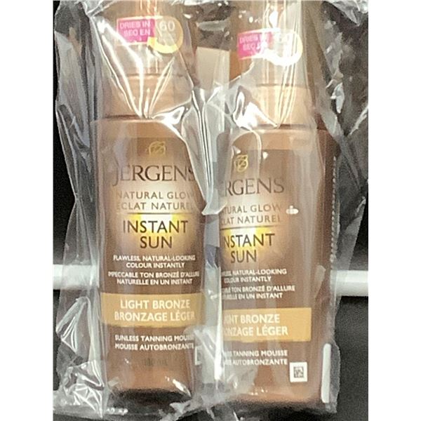 Jergens Natural Glow Instant Sun-Light Bronze (2ct)