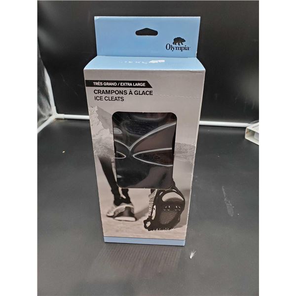 Olympia Extra Large Ice Cleats for Shoe sized 13-16