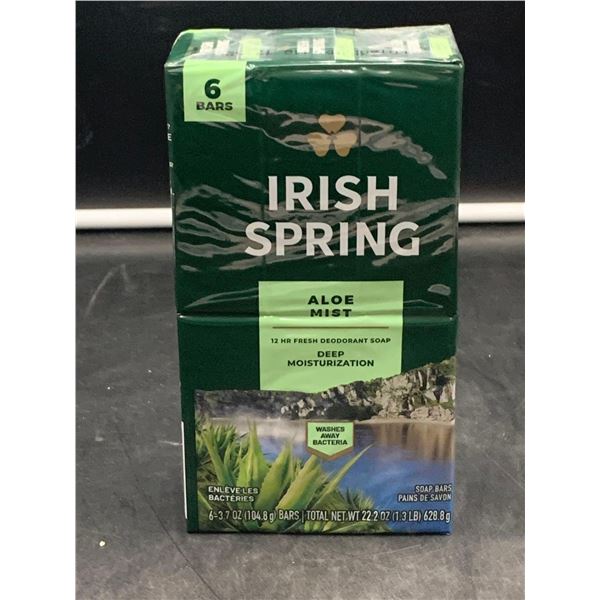 Irish Spring Bar Soap (6 x 104.8g)
