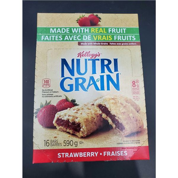 Kellogg's Nutri Grain-Strawberry Bars (16 x 37g)