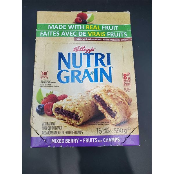 Kellogg's Nutri Grain-Mixed Berry Bars (16 x 37g)