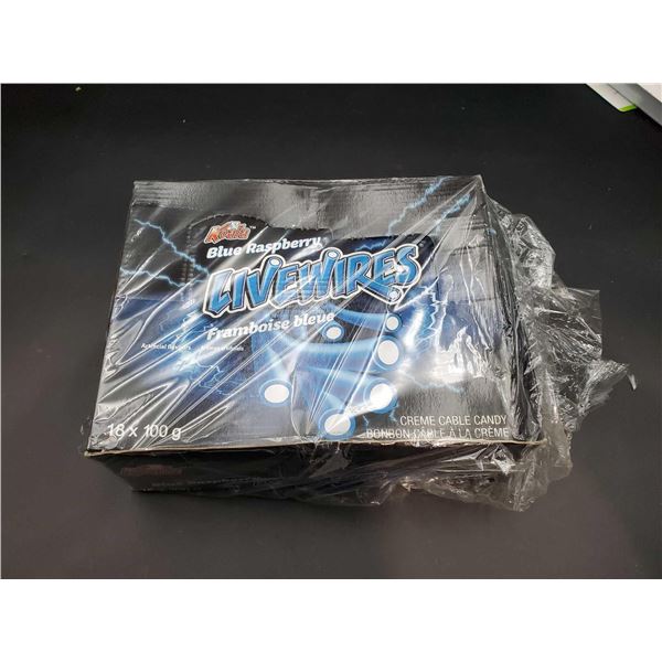 Koala Blue Raspberry Livewires Creme Cable Candy (18 x 100g)