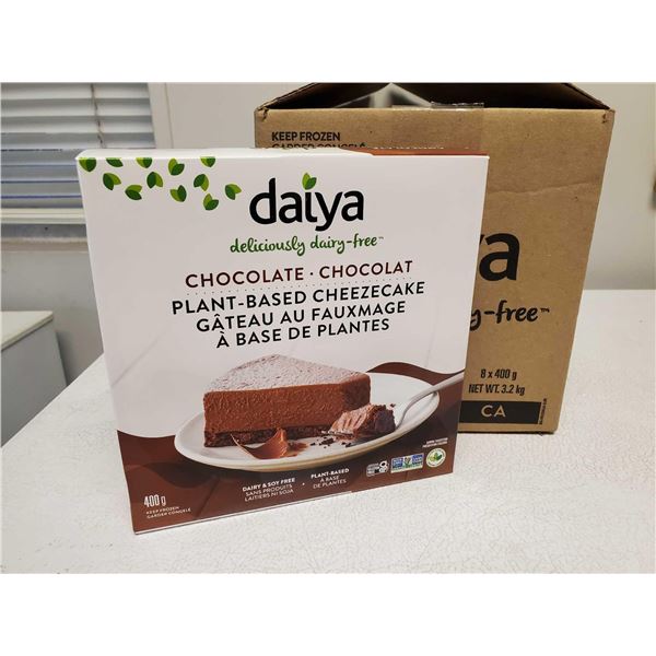 Daiya Dairy Free Chocolate Plant Based Cheesecake 8x400g