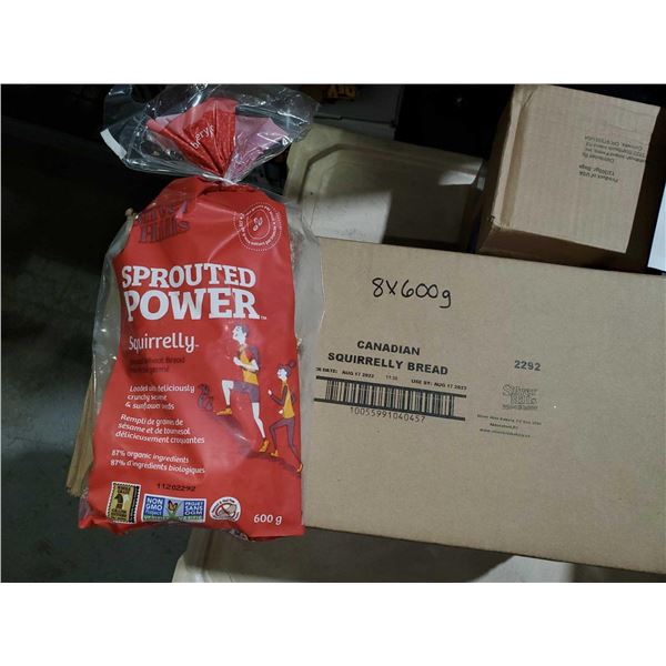Sprouted Power Squirrelly Bread (8 x 600g)