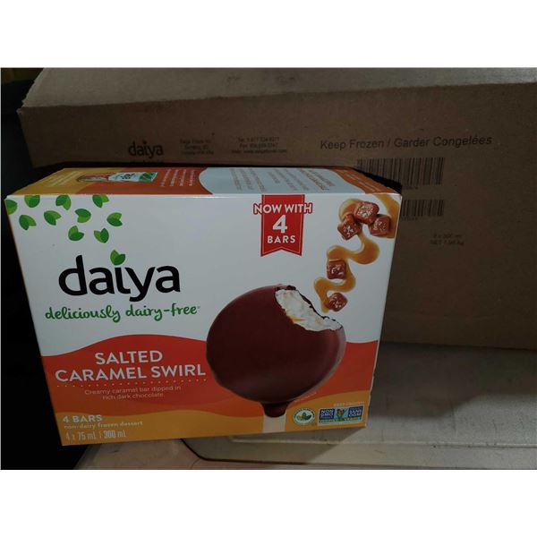 Daiya Dairy-Free Salted Caramel Swirl Bars (8 x 300ml)