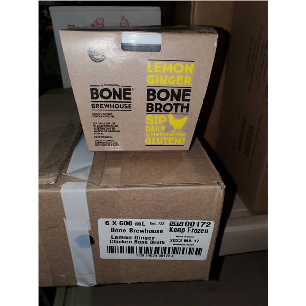 Lemon Ginger Bone Broth (6 x 600ml)
