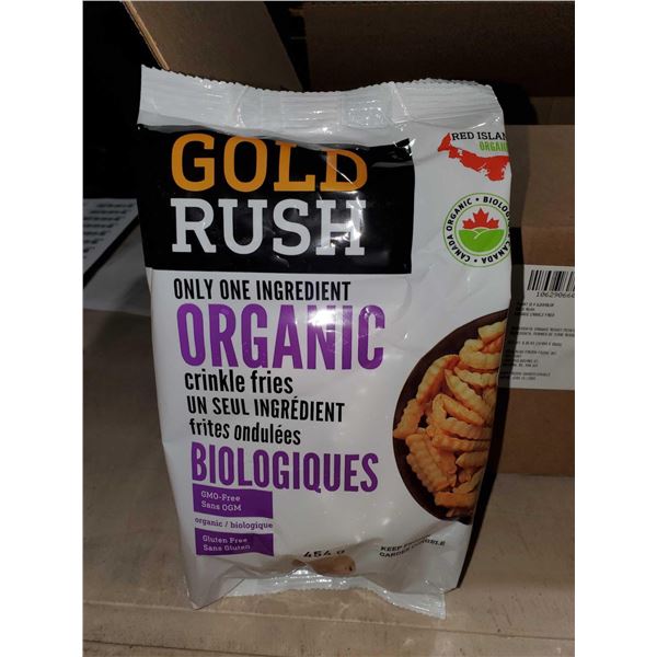 Gold Rush Organic Crinkle Fries (12 x 454g)