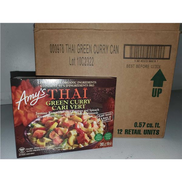 Amy's Green Curry Thai (12 x 283g)