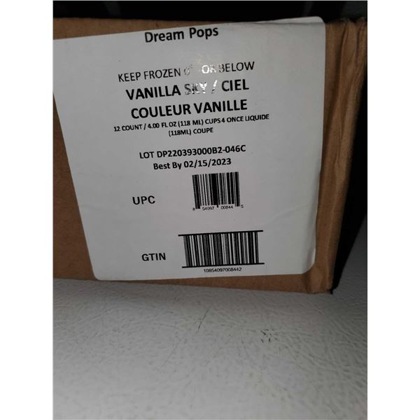 Vegan Dream Pops Vanilla and Honey (12 x 118ml)