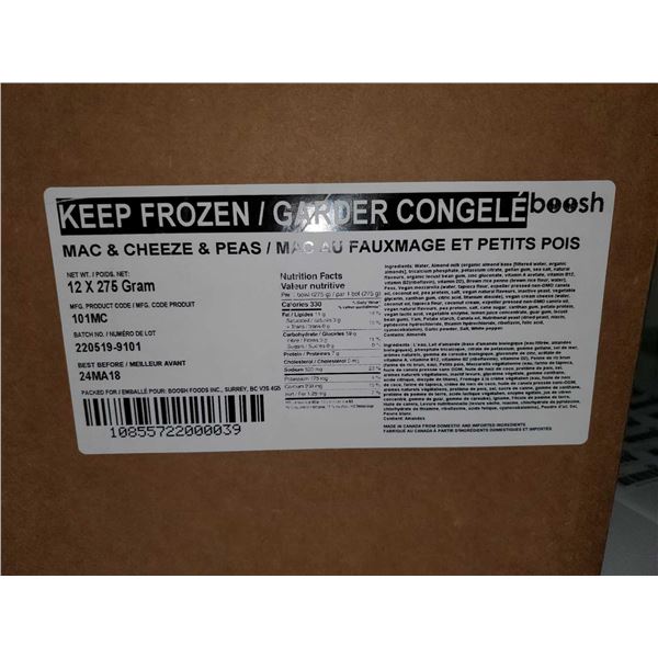 Boosh Mac & Cheeze & Peas (12 x 275g)