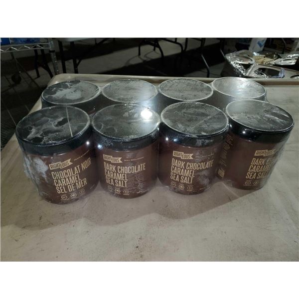 Righteous Dark Chocolate Caramel Sea Salt Gelato (8 x 562ml)