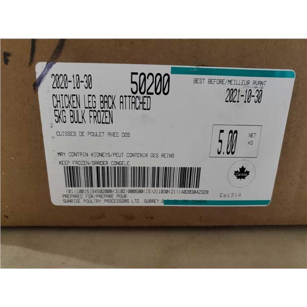 Chicken Leg Back Attached (5kg) Bulk Frozen