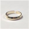 Image 1 : 10K Yellow Gold Toe Or Baby Ring (~Size MUST)(Ring is resizable for $40) (~length inches), Suggested