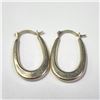 Image 1 : 10K Yellow Gold Snap Hoop Earrings (~Size )(Ring is resizable for $40) (~length inches), Made in Can