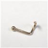 Image 2 : 14K Yellow Gold 0.14G Nose Pin (~Size )(Ring is resizable for $40) (~length inches), Suggested Retai