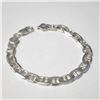Image 2 : Silver 16.72G 7.5" Bracelet (~Size )(Ring is resizable for $40) (~length inches), Suggested Retail V