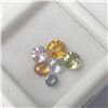 Image 1 : Fancy Color Sapphires(2ct) (~Size )(Ring is resizable for $40) (~length inches), Suggested Retail Va
