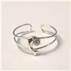 Image 1 : Silver Cubic Zirconia Ring (~Size )(Ring is resizable for $40) (~length inches), Suggested Retail Va