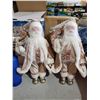 Image 1 : NEW Holiday Living 18" Santa Decorations - Lot of 2 NEW