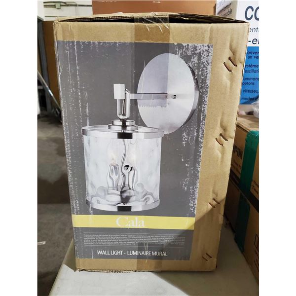 NEW Cala Glass Wall Light