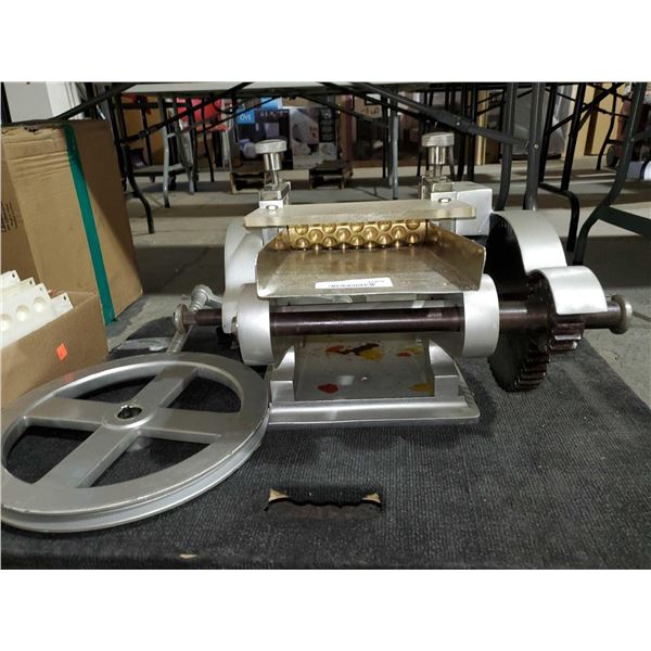 Dhiman Model DDR Hand Crank Candydrop roller/former complete with trays